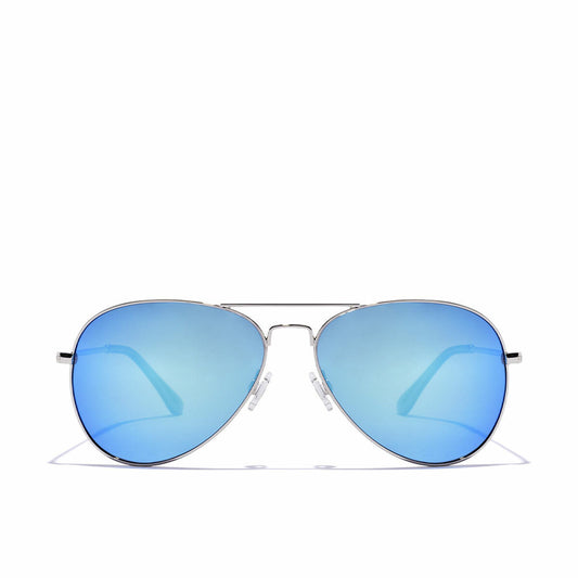 Unisex Sunglasses Hawkers Hawk Silver Blue Polarised (Ø 54 mm)